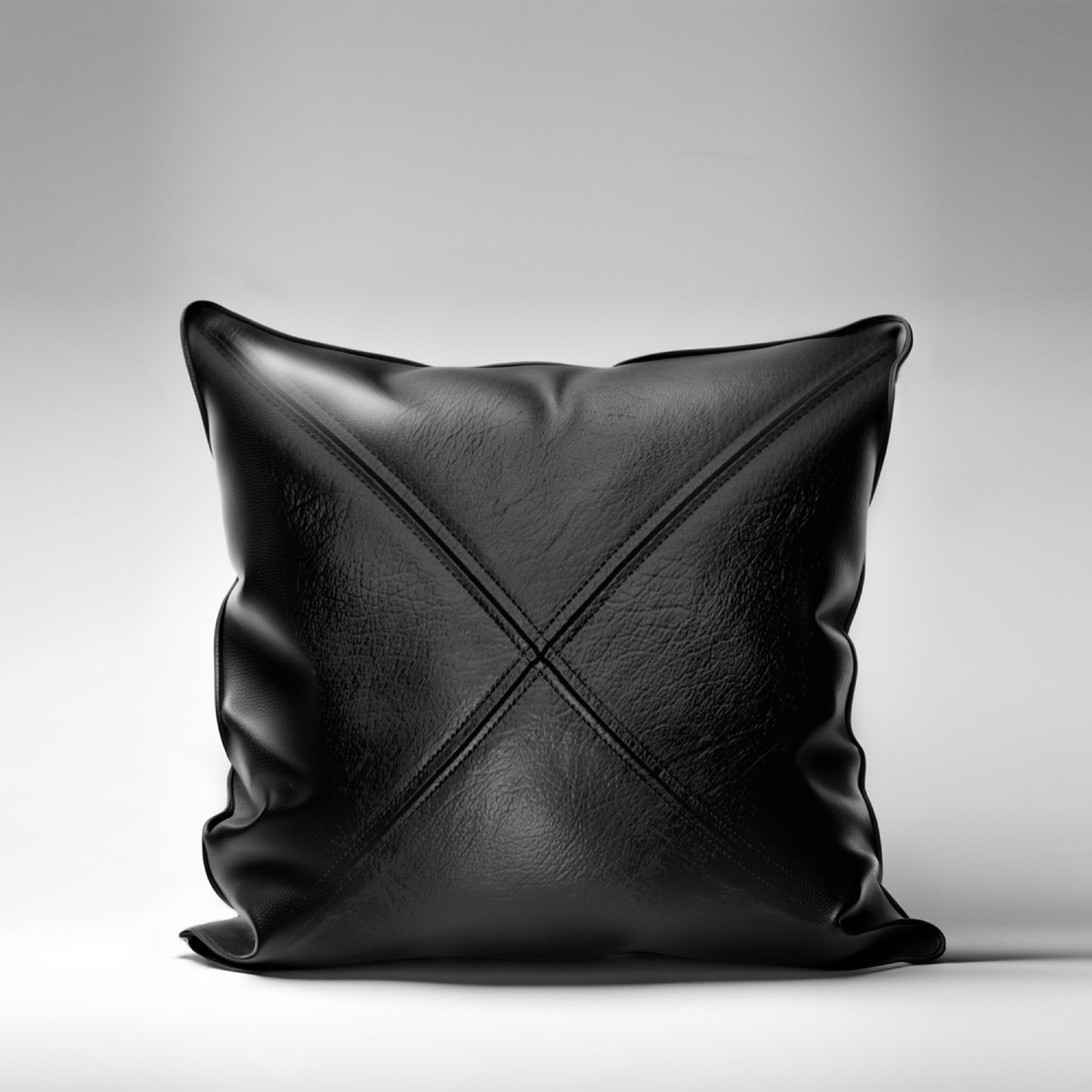 Kissenbezug aus Nappaleder