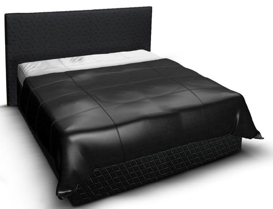 Bettdeckenbezug aus Nappaleder