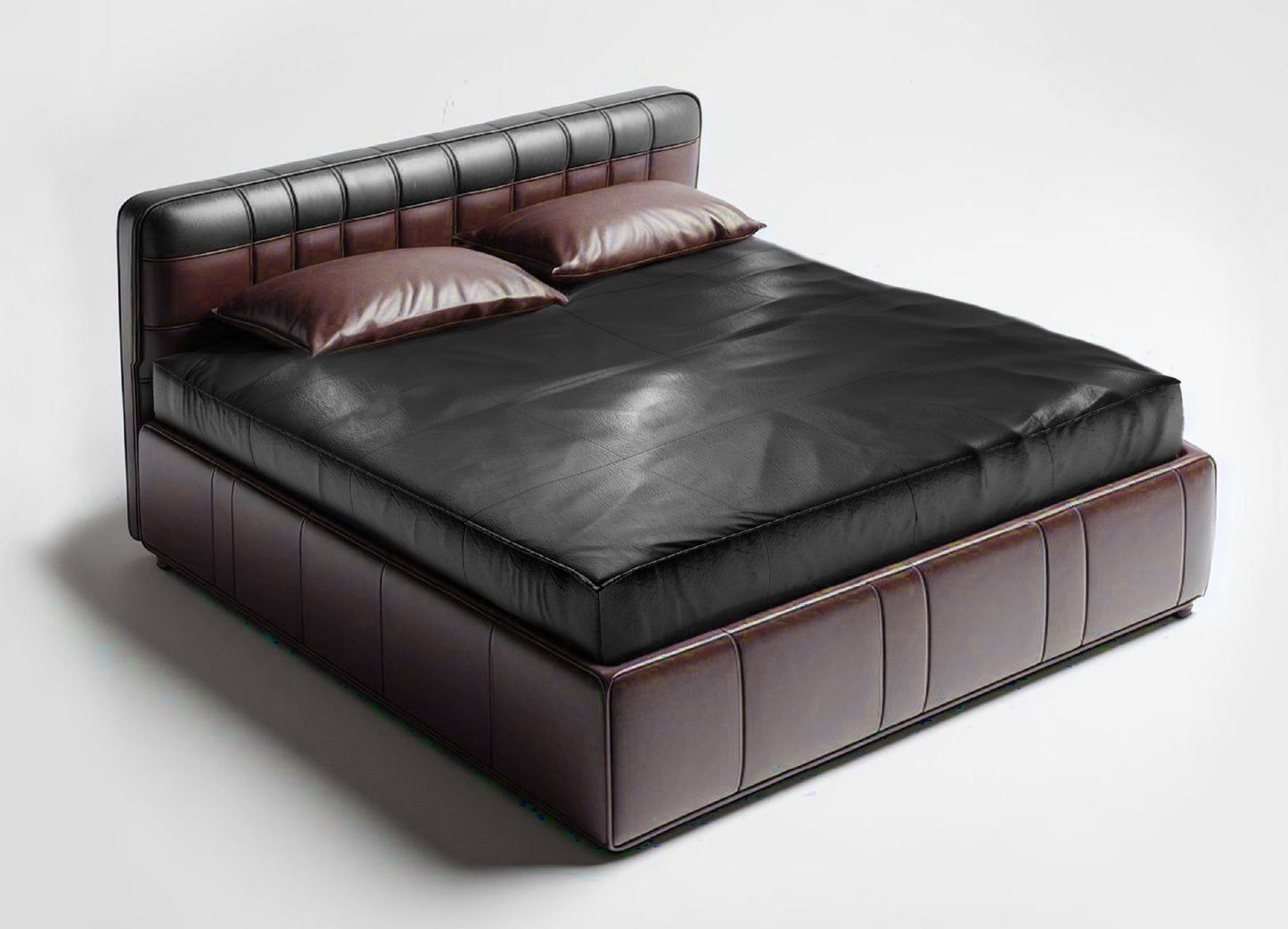 Matratzenbezug aus Nappaleder