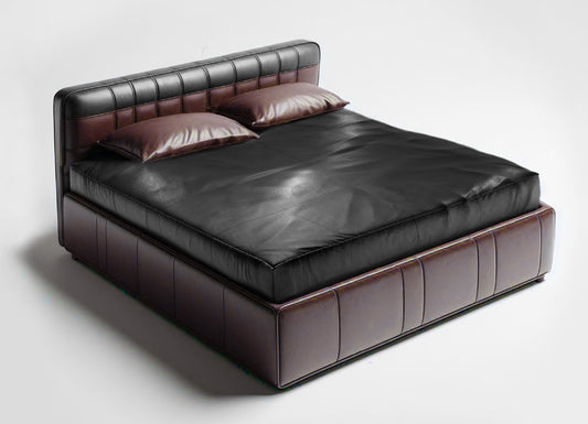 Matratzenbezug aus Nappaleder