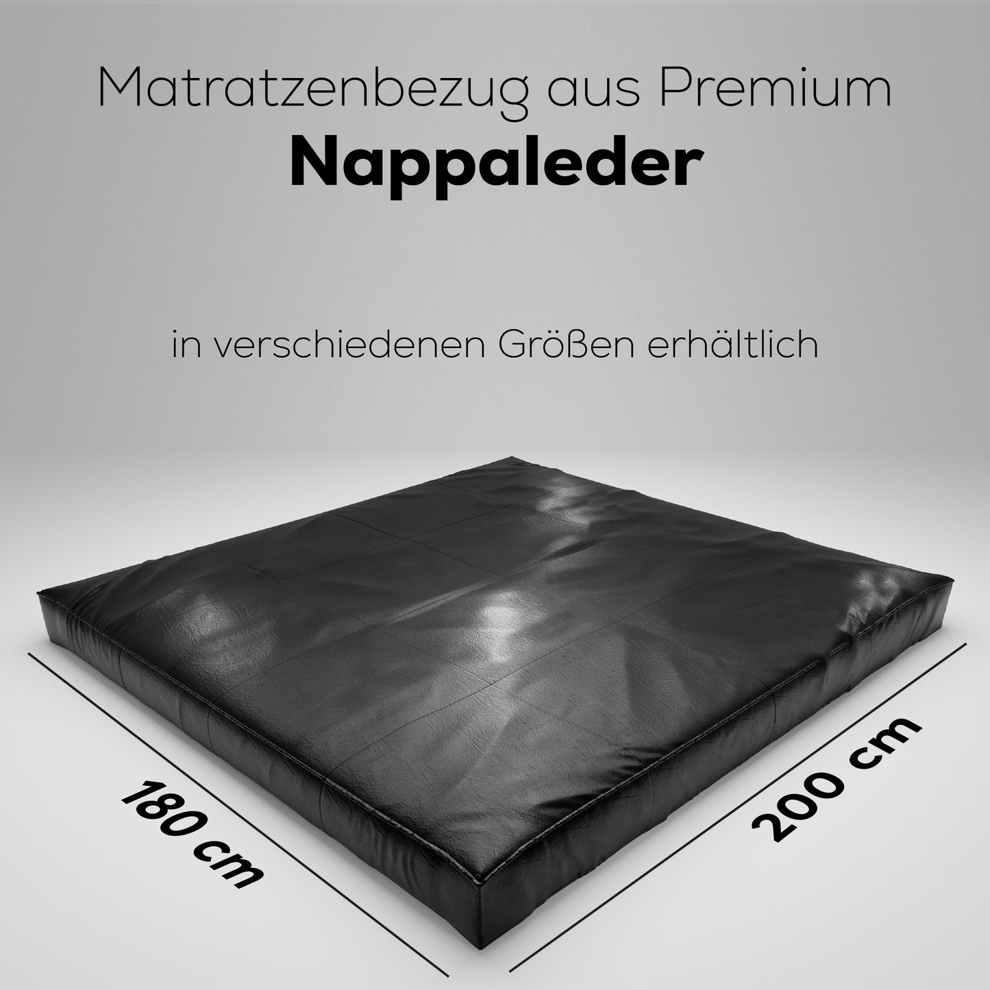 Matratzenbezug aus Nappaleder