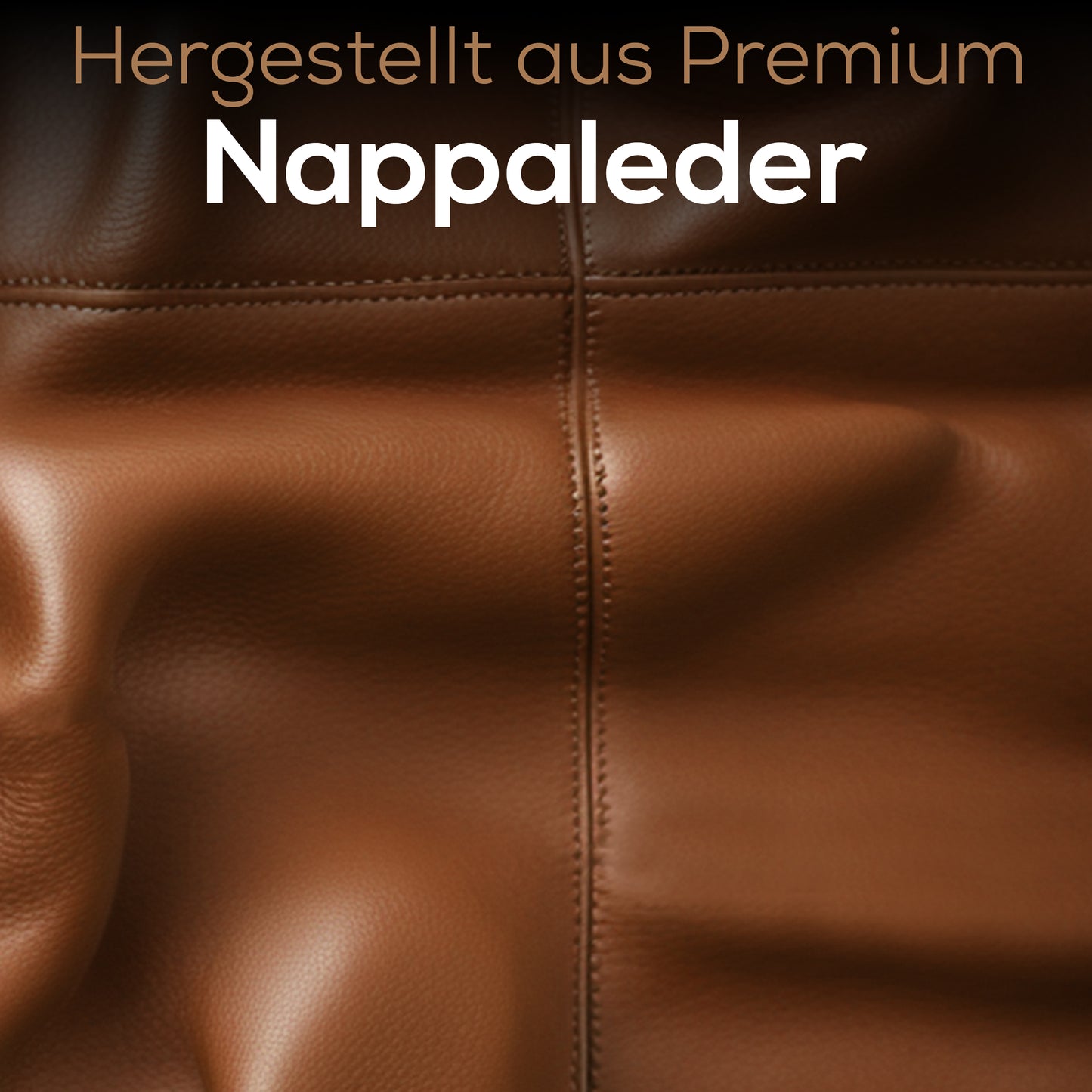 Bettdeckenbezug aus Nappaleder