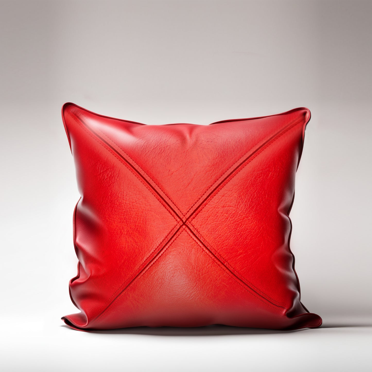 Kissenbezug aus Nappaleder