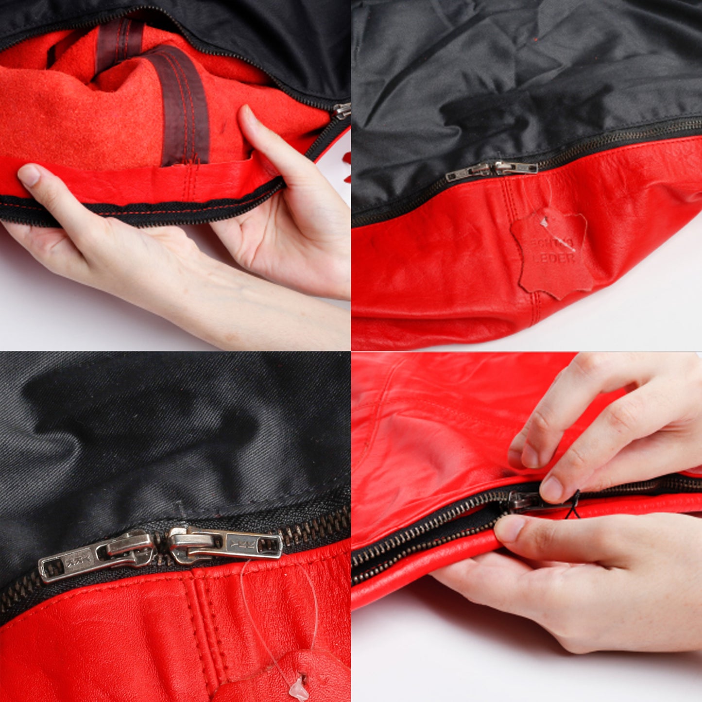 Matratzenbezug aus Nappaleder